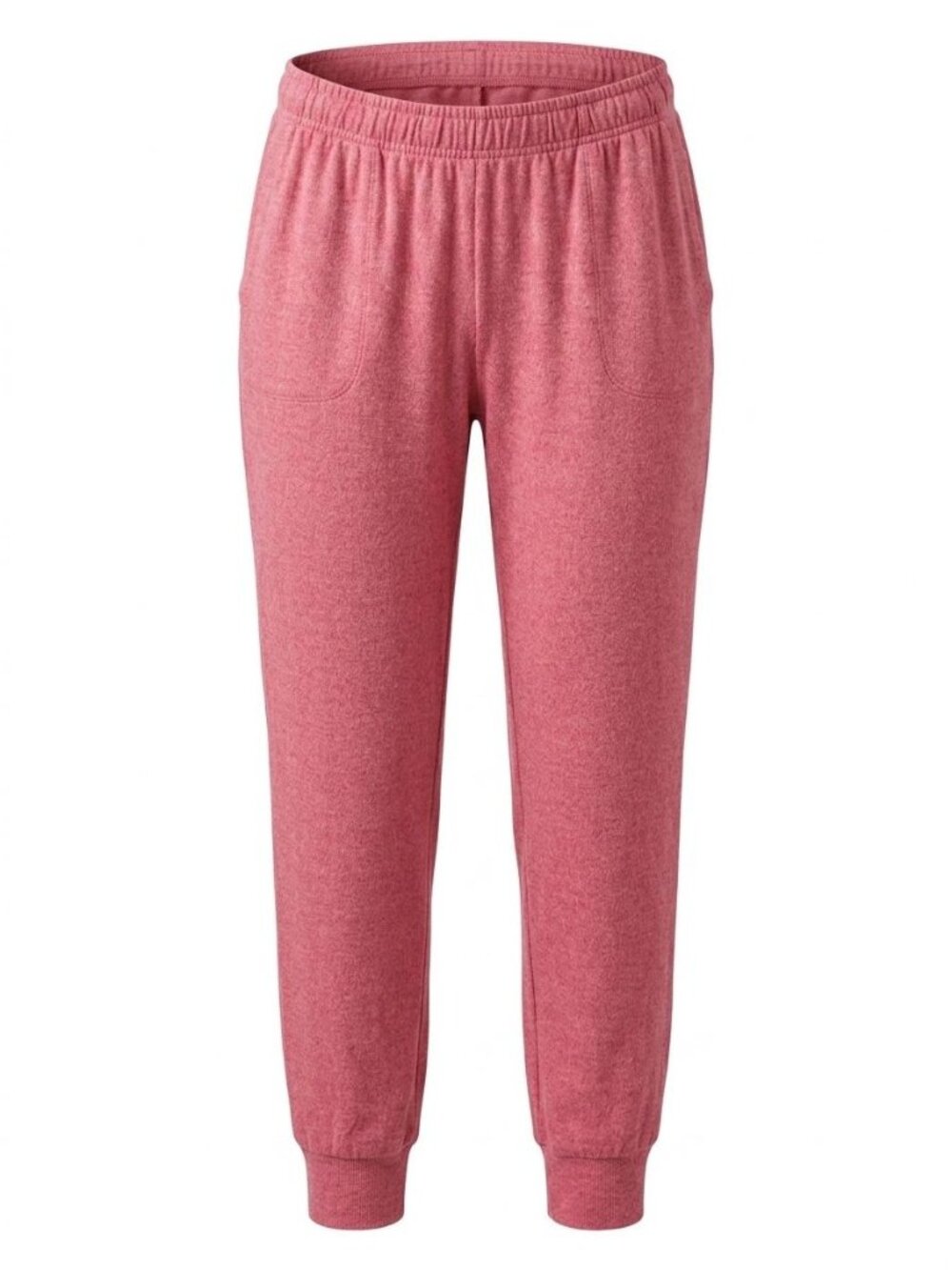 NWT Sanctuary Pajama Pants Sz XS Pink Elastic Waist Pockets Cuffed Sleepwear